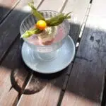 Мусс клубничный с мороженым